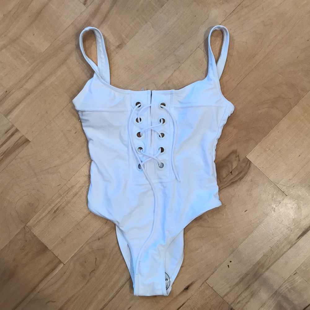 Fitted One Piece Swim